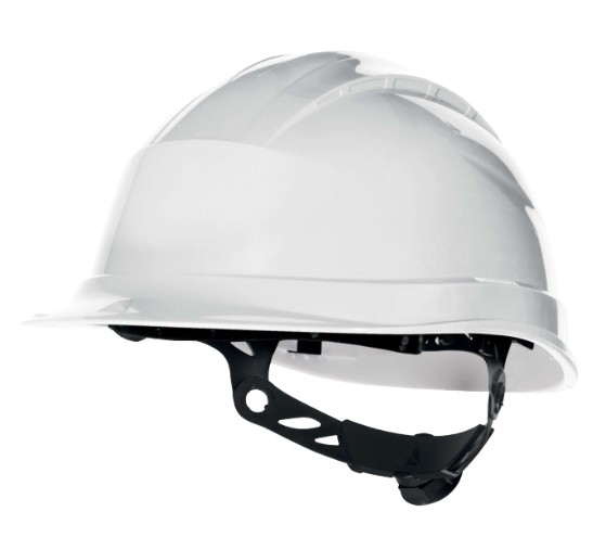 QUARTZ UP III. Casco de obra Polipropileno Visera Corta
