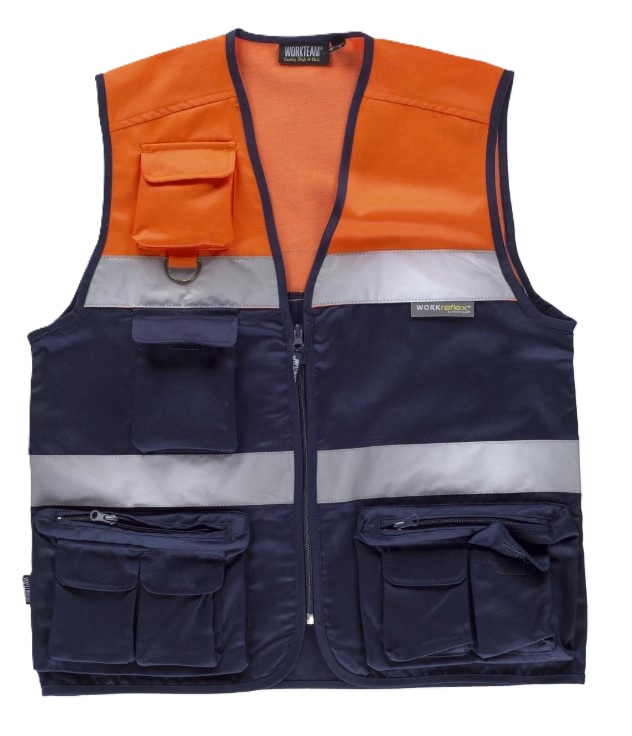 C4010. Chaleco con Cintas Reflectantes