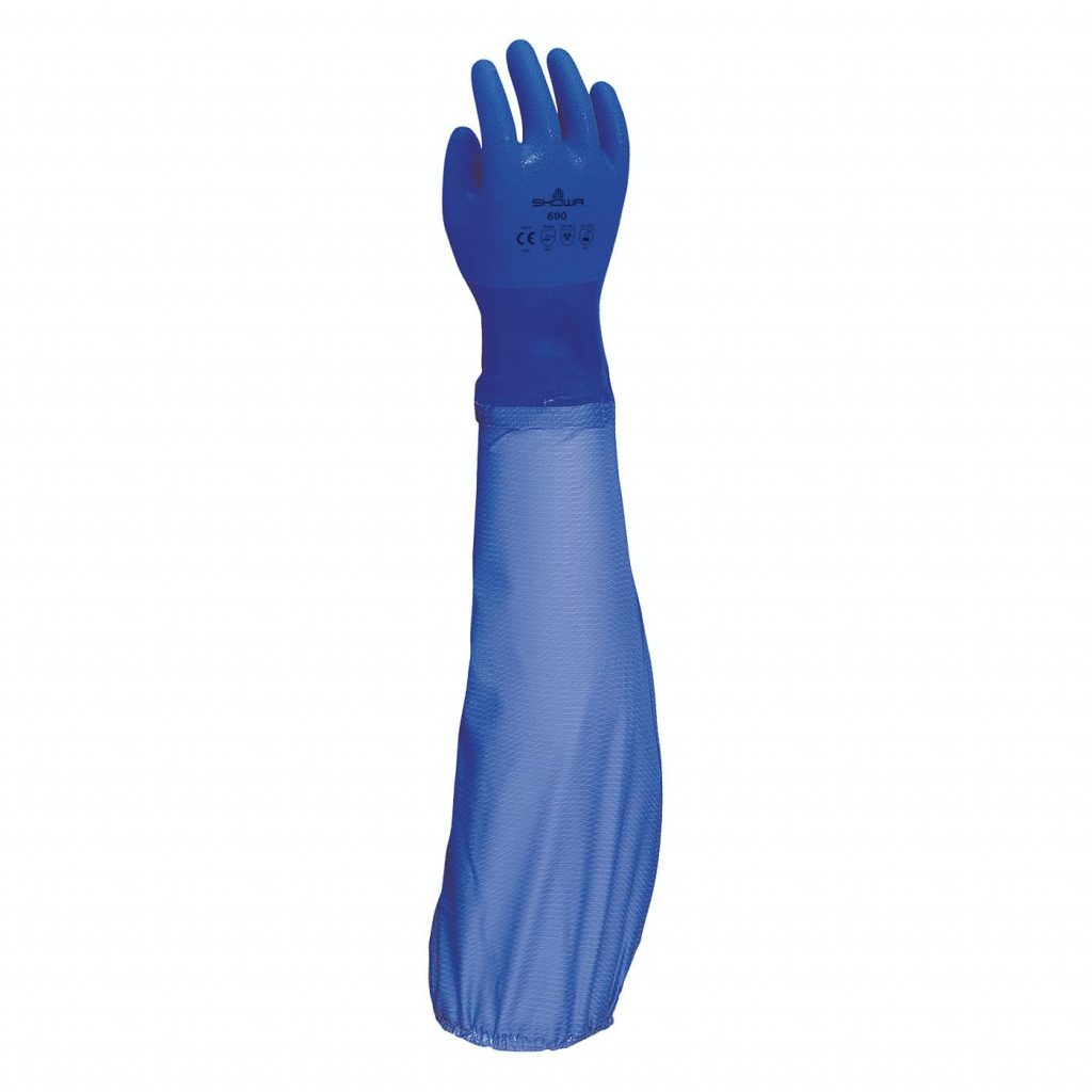 690. Guante de Protección Contra Productos Químicos Cat.III (10 pares) 