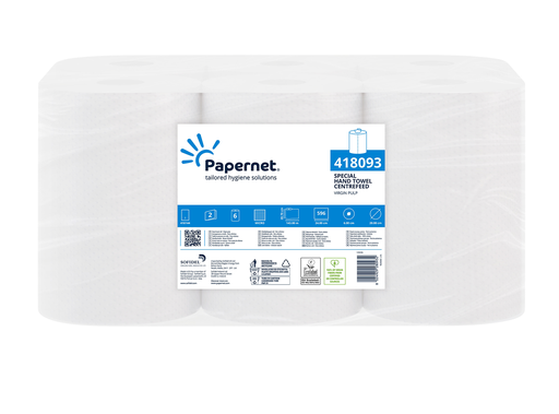 Bobina de Papel Secamanos (Pack 6 un)