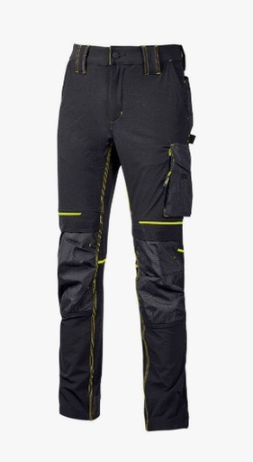 ATOM. Pantalón de trabajo Hombre SlimFit. 90% Nailon - 10% Spandex 